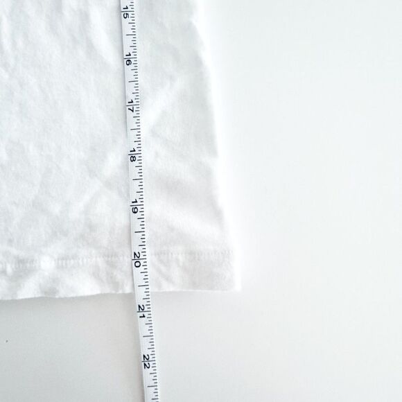 Michael Kors Women's White Crew Neck Cities Short Sleeve T-Shirt Size XS - Picture 7 of 7